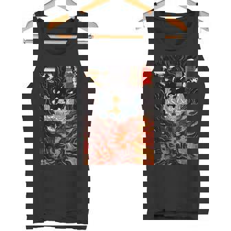 歌川国芳作 木曽街道六十九駅 タンクトップ - Kawaiitshirt