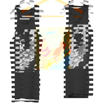 歌舞伎 かぶき 役者 日本美術 浮世絵 役者絵 名取春仙 七世松本幸四郎 梅王 タンクトップ - Kawaiitshirt