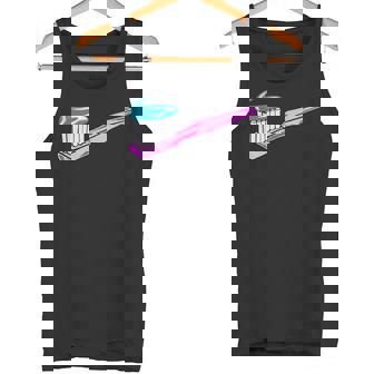 歯磨き粉付きピンク歯ブラシ タンクトップ - Kawaiitshirt