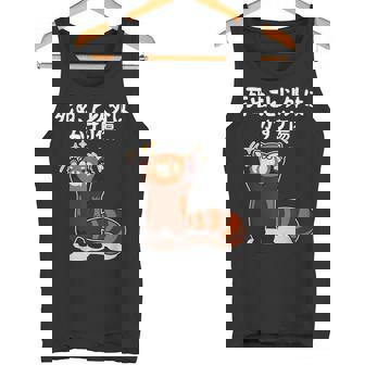 死ぬこと以外はかすり傷 レッサーパンダ 面白い 文字入り メンズ おもしろ 服 オリジナル おもしろグッズ 文字 タンクトップ - Kawaiitshirt