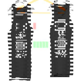 母 妊婦 面白いtシャツ 妻 電池切れ 妊婦さん メンズ おもしろ 面白い 服 オリジナル グッズ 文字tシャツ ネタ タンクトップ - Kawaiitshirt