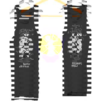 水曜シリーズ 水曜 ガラス窓付きチェロ演奏 タンクトップ - Kawaiitshirt