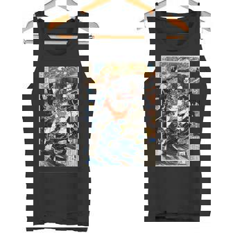 浮世絵 面白tシャツ 日本画 歌川国芳 名作 アート 絵画 メンズ レディース 面白い 服 美術 おもしろ タンクトップ - Kawaiitshirt