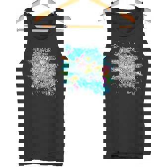 海シリーズ 鮮やかな海亀 タンクトップ - Kawaiitshirt