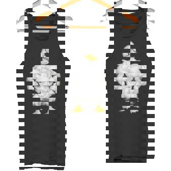 漫画の筋肉アヒル タンクトップ - Kawaiitshirt