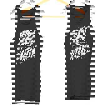 無料のパレスチナ抗議支援 ガザとエルサレムへのギフト タンクトップ - Kawaiitshirt