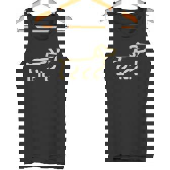 犬 リトルダックスフンド タンクトップ - Kawaiitshirt
