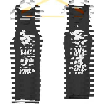 猫 365 I Have Cat Power タンクトップ - Kawaiitshirt