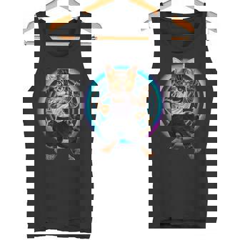 猫 ねこ カンフー タンクトップ - Kawaiitshirt