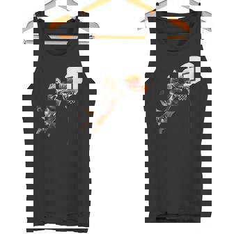 猫 ネコ バスケ 面白いtシャツ 文字入り メンズ おもしろ 面白い 服 おもしろグッズ ネタ 浮世絵 タンクトップ - Kawaiitshirt