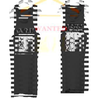 猫 ロック Rock Wanted キジトラ レトロ おしゃれ 個性的 可愛い 面白い タンクトップ - Kawaiitshirt