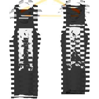 猫の夜の儀式 猫のウルタル・キム・ホルム アート Cat Night Ulthar Ritual Kim Holm タンクトップ - Kawaiitshirt