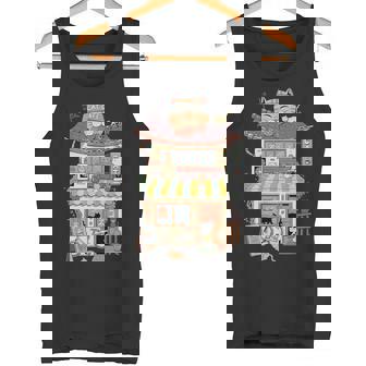 猫カフェ タンクトップ - Kawaiitshirt