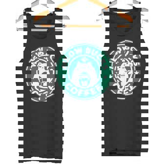 猫バックスコ－ヒ－ スタバ 可愛い カフェ 個性的 パロディ 面白い 笑える タンクトップ - Kawaiitshirt