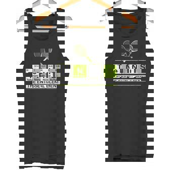 理科 先生 化学 教授 テニス 選手 スポーツ タンクトップ - Kawaiitshirt