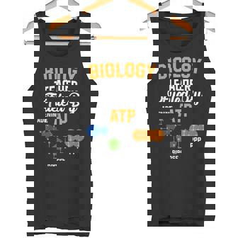 生物学教師 Fueled By Atp 面白い教師 生物学者ギフト タンクトップ - Kawaiitshirt