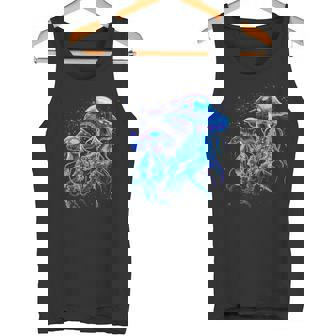 生物発光発光クラゲ タンクトップ - Kawaiitshirt