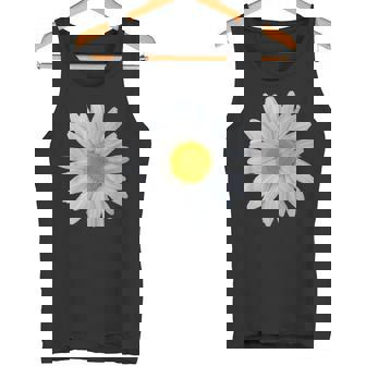 白いデイジーの花、咲くデイジー、花、花、デイジー タンクトップ - Kawaiitshirt