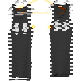 目玉焼きおっぱいビキニ卵おかしいハロウィンコスチューム タンクトップ - Kawaiitshirt