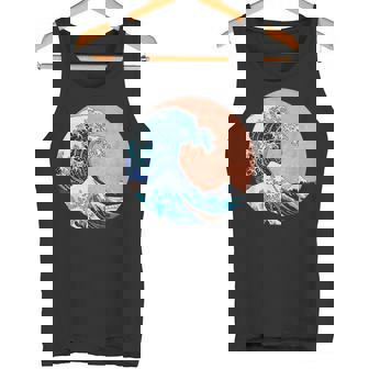 神奈川の偉大な波 日本製 タンクトップ - Kawaiitshirt