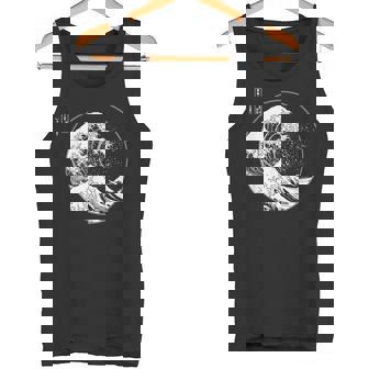 神奈川沖大波 北斎日本美術 タンクトップ - Kawaiitshirt