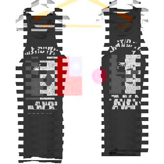 私たちは台湾と一緒に立ちます 日本 タンクトップ - Kawaiitshirt