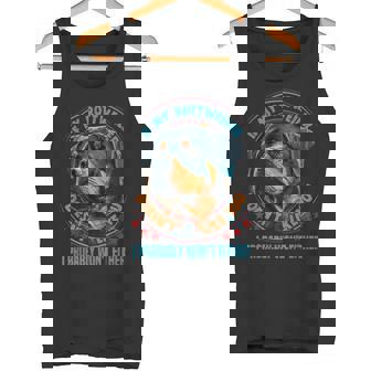 私のロットワイラーがあなたのことを好きじゃないなら 犬好きのロットワイラー タンクトップ - Kawaiitshirt