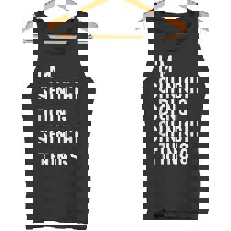 私はhinichiです。Shinichi が行うことを行う。 タンクトップ - Kawaiitshirt