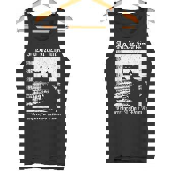 私はそうは思わないから黒猫は哲学者じゃない タンクトップ - Kawaiitshirt