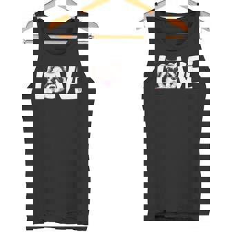 私はフェレットが大好きです Love Ferret タンクトップ - Kawaiitshirt