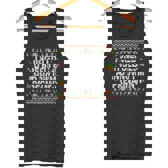 私は彼のベルを鳴らして今妊娠中クリスマス妊娠 タンクトップ - Kawaiitshirt