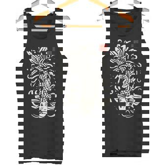 穏やかな鯉 日本禅芸術 平和な水庭鯉 タンクトップ - Kawaiitshirt