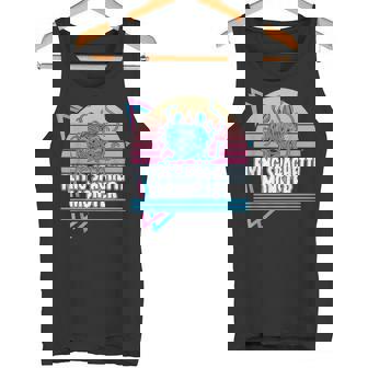 空飛ぶスパゲッティモンスター パスタファリ Fsm 無神論者 レトロ タンクトップ - Kawaiitshirt