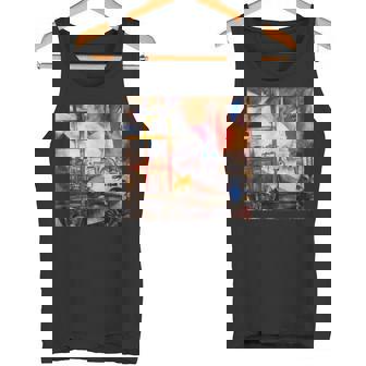 窓を通るパリ マルク・シャガール タンクトップ - Kawaiitshirt