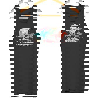 競馬 乗馬 トラックレース ロデオ 乗馬 ライダー タンクトップ - Kawaiitshirt