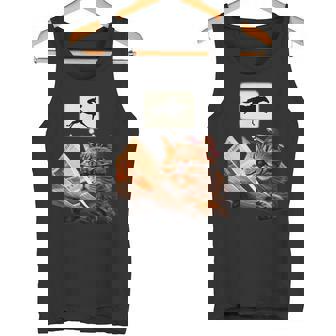 競馬 猫 ネコ 面白いtシャツ 馬tシャツ ウマ レース 馬 乗馬 メンズ おもしろグッズ ネタ 大人 男性 タンクトップ - Kawaiitshirt