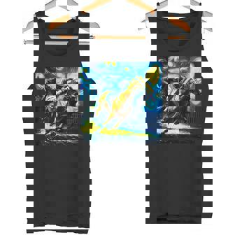 競馬 馬tシャツ おもしろ ウマ レース 馬 乗馬 競馬 面白いtシャツ メンズ グッズ ネタ 大人 男性 ゴッホ タンクトップ - Kawaiitshirt