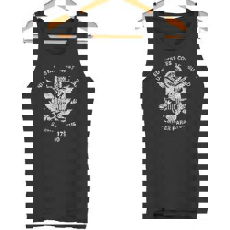 米国沿岸警備隊 Uscgイーグルフラッグ。 タンクトップ - Kawaiitshirt