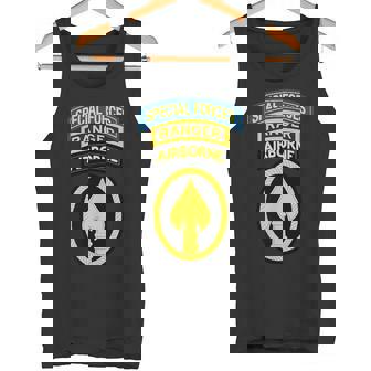 米国特殊部隊 -Fレンジャータブ -Ocomパッチ タンクトップ - Kawaiitshirt