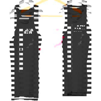 縦型日本国旗、文字「Japan」&シルエットマップ タンクトップ - Kawaiitshirt