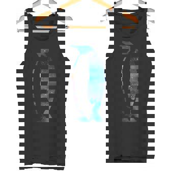 美的シルエット 星 宇宙 銀河 ペンギン タンクトップ - Kawaiitshirt