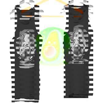聖パトリックの日 アボカド 幸運の四つ葉のクローバー タンクトップ - Kawaiitshirt