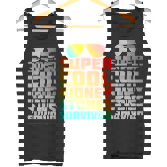 腎臓結石 尿路結石症 サバイバー 回復 よく ユーモア タンクトップ - Kawaiitshirt
