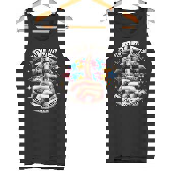 自閉症啓発唇を理解していないことを判断しないでください タンクトップ - Kawaiitshirt