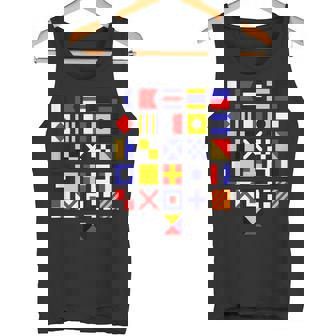 航海旗 アルファベット 国際海上信号旗 タンクトップ - Kawaiitshirt