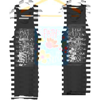 花を咲かせる春好きのための面白い小道コスチューム。 タンクトップ - Kawaiitshirt