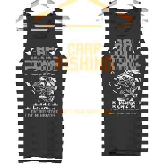 苦労をいとわないからこそのカープフィッシング タンクトップ - Kawaiitshirt