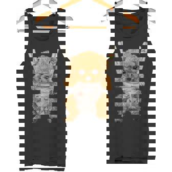 茶毛 プードル いぬ 犬 抱っこ 抱っこ紐 タンクトップ - Kawaiitshirt