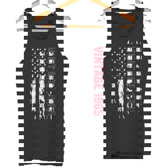 誕生日のためのアメリカ国旗誕生年 1965 タンクトップ - Kawaiitshirt