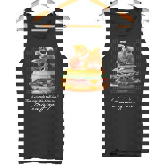 豆しば バスケットボール 豆柴 可愛い おしゃれ 面白い 動物 スポーツ 英字 ハンバーガー 犬 日本犬 柴犬 タンクトップ - Kawaiitshirt